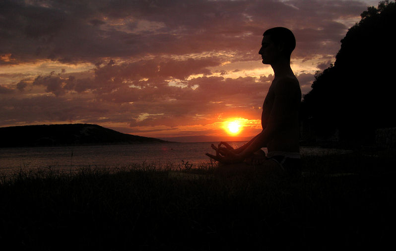 Gleichgewicht finden durch Meditation